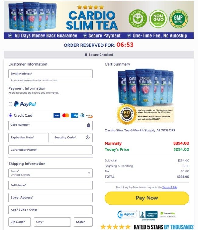cardio-slim-tea sale80%-off